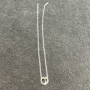 Georg Jensen .925 Sterling Silver Necklace Offspring Pendant 9"